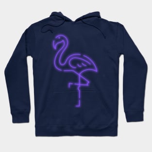 The Purple Flamingo edit Hoodie